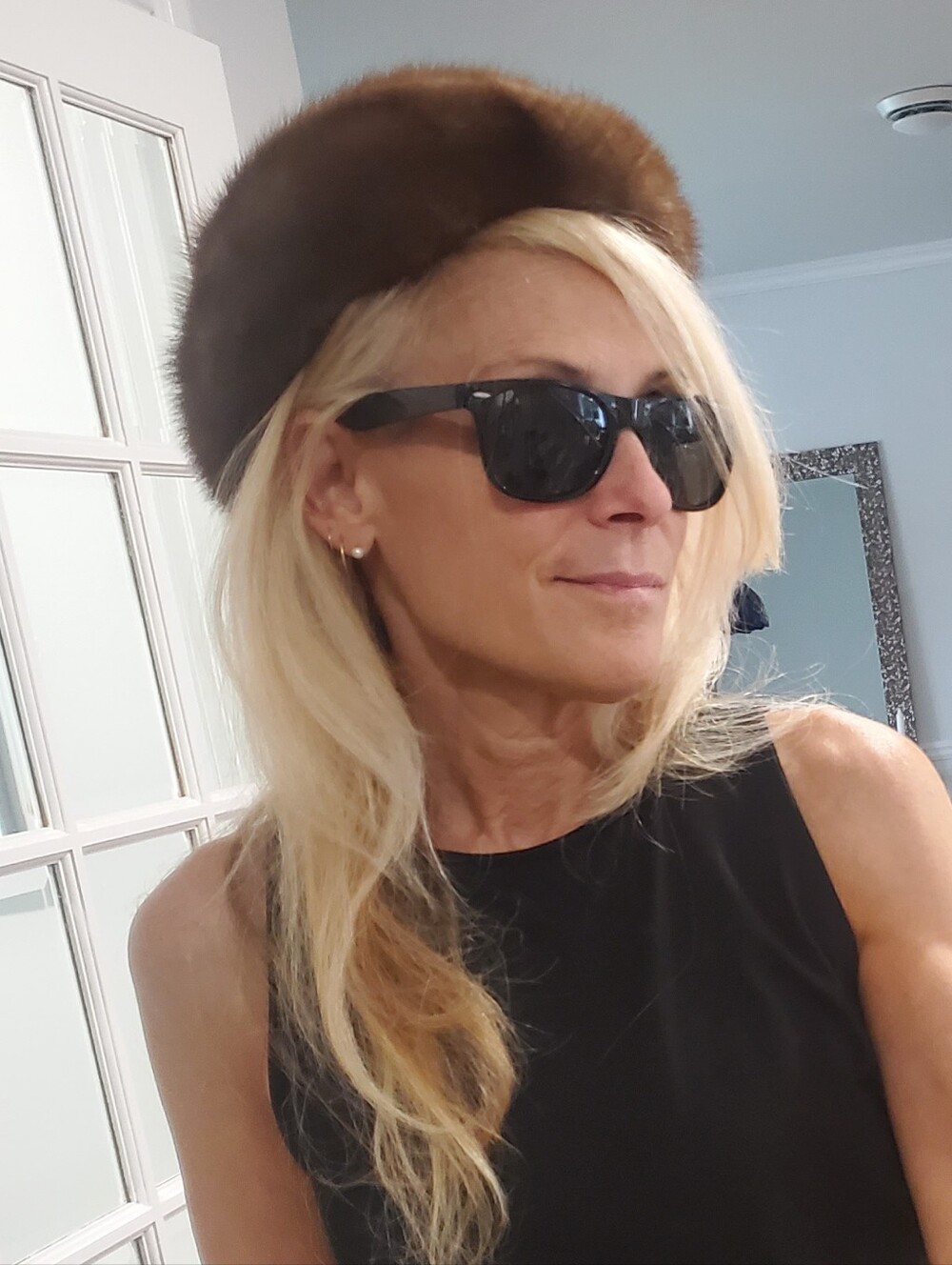 Vintage Vittorio Mink Fur Hat
